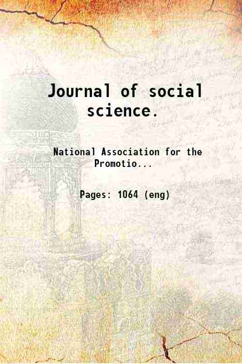 Journal of social science. 