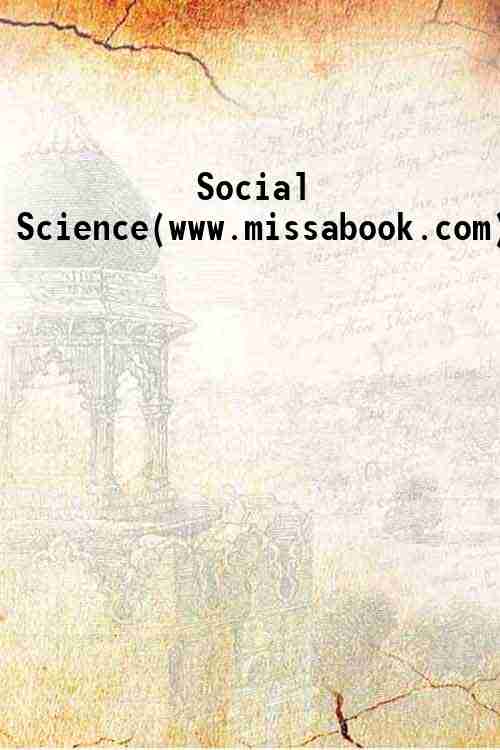 Social Science(www.missabook.com) 