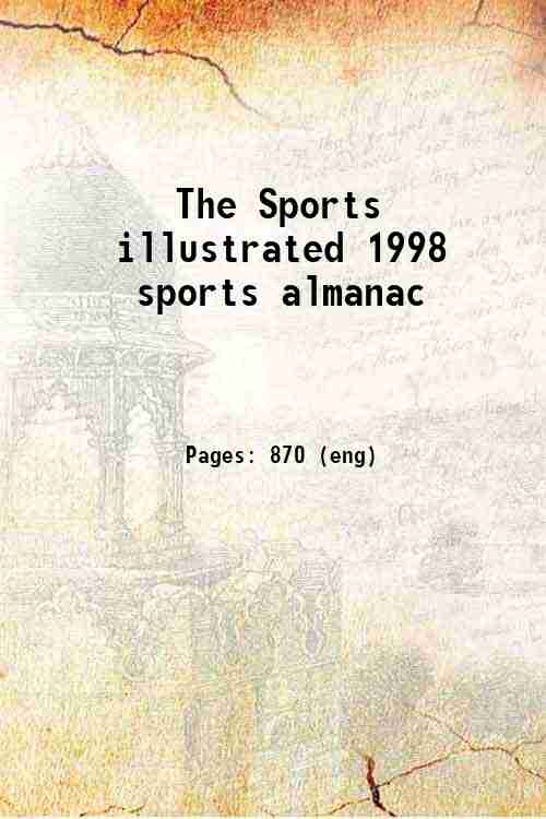 The Sports illustrated 1998 sports almanac