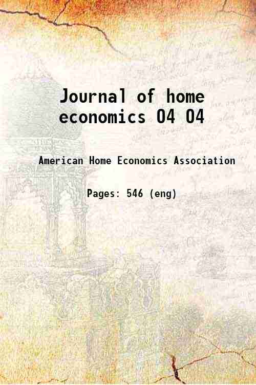 Journal of home economics 04 04