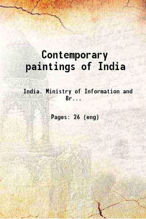 Contemporary paintings of India 