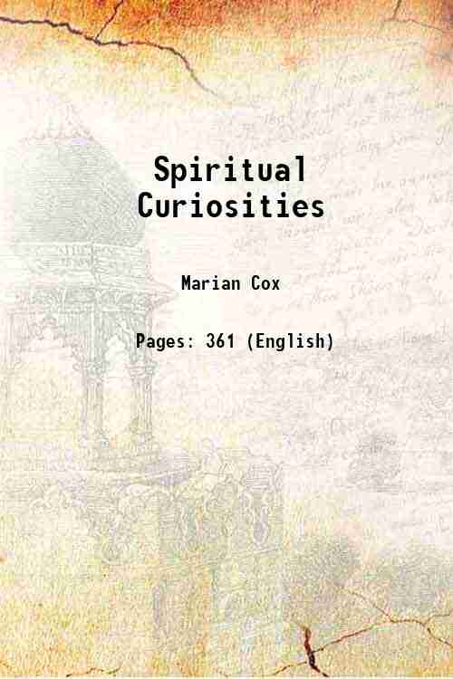 Spiritual Curiosities 