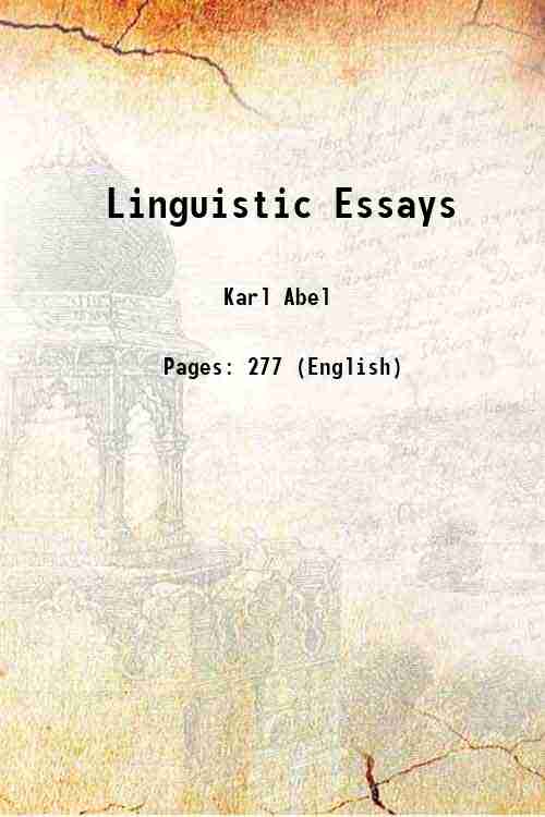 Linguistic Essays 