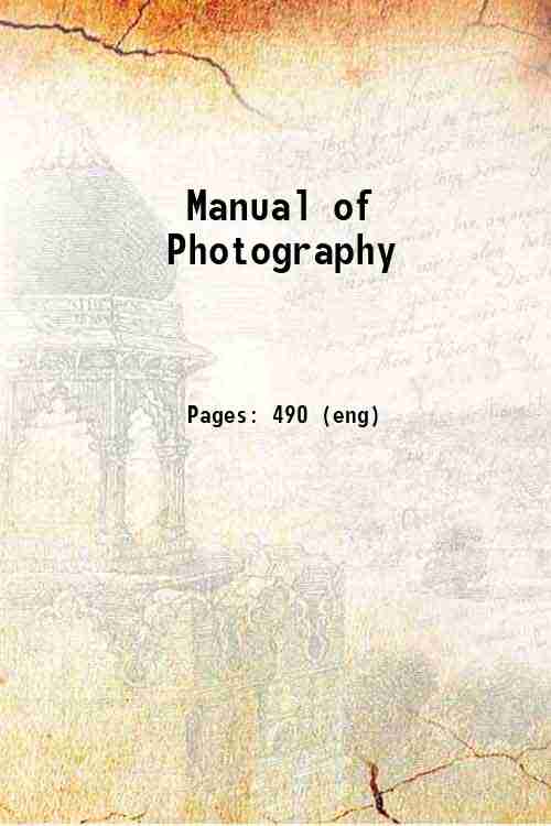 Manual of Photography 