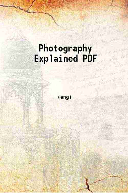 Photography Explained PDF 