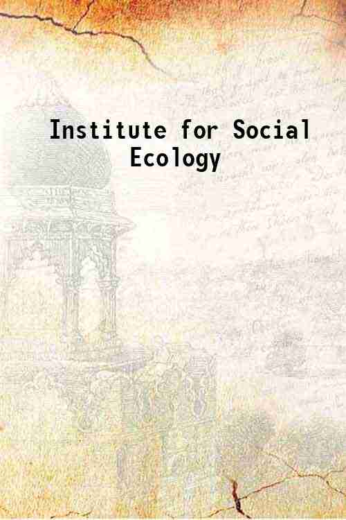 Institute for Social Ecology 