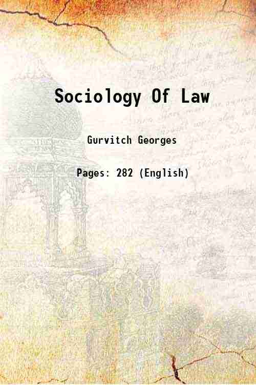Sociology Of Law 