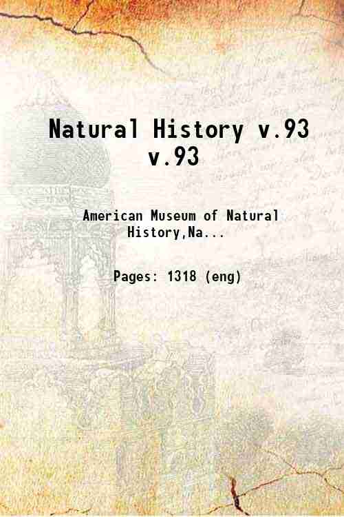 Natural History v.93 v.93