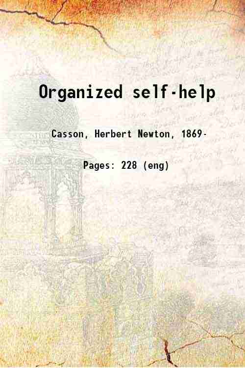Organized self-help 