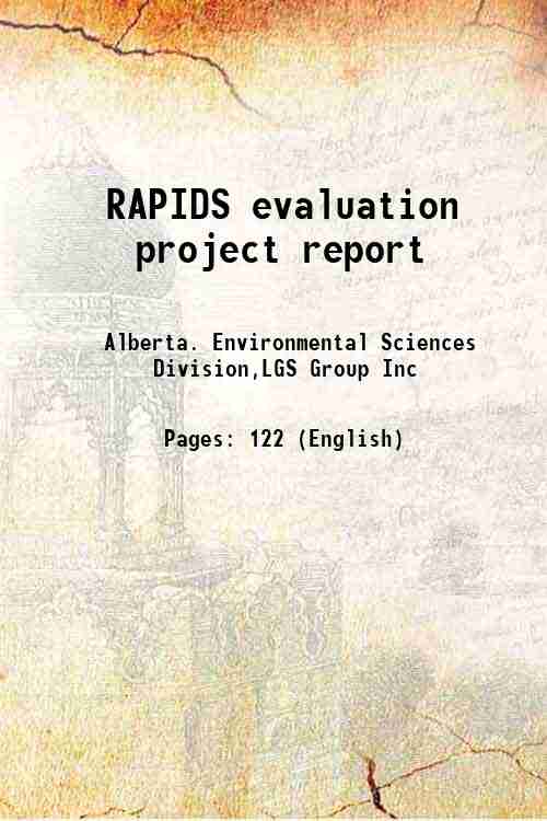 RAPIDS evaluation project report 