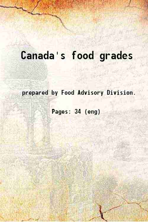 Canada's food grades 