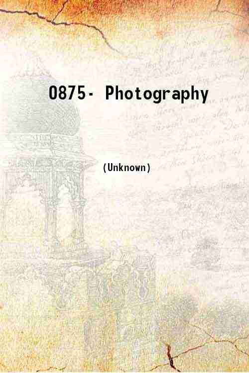 0875- Photography 