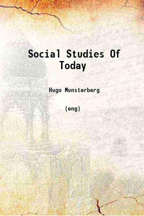 Social Studies Of Today 