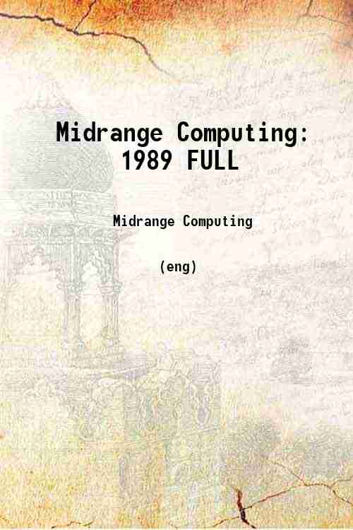 Midrange Computing: 1989 FULL 