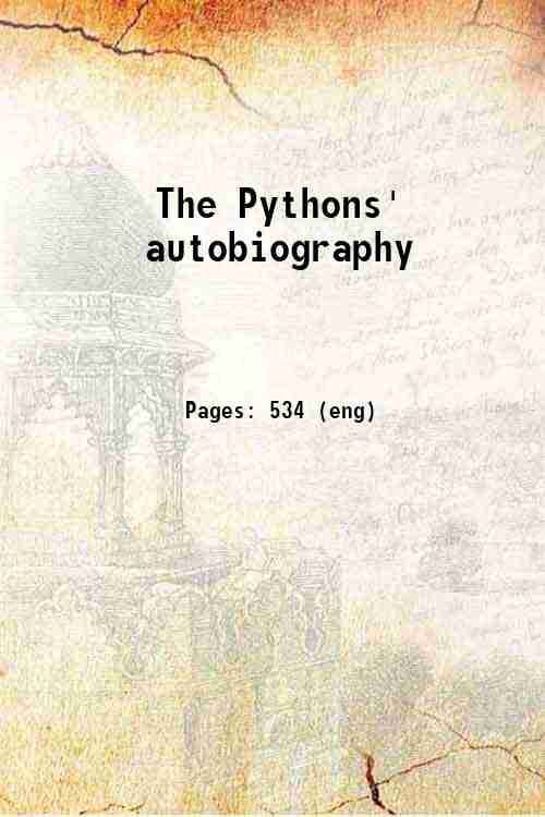 The Pythons' autobiography 