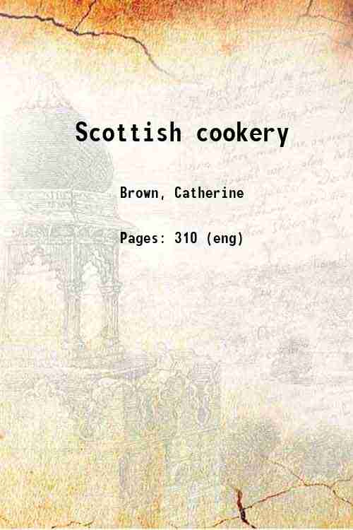 Scottish cookery 