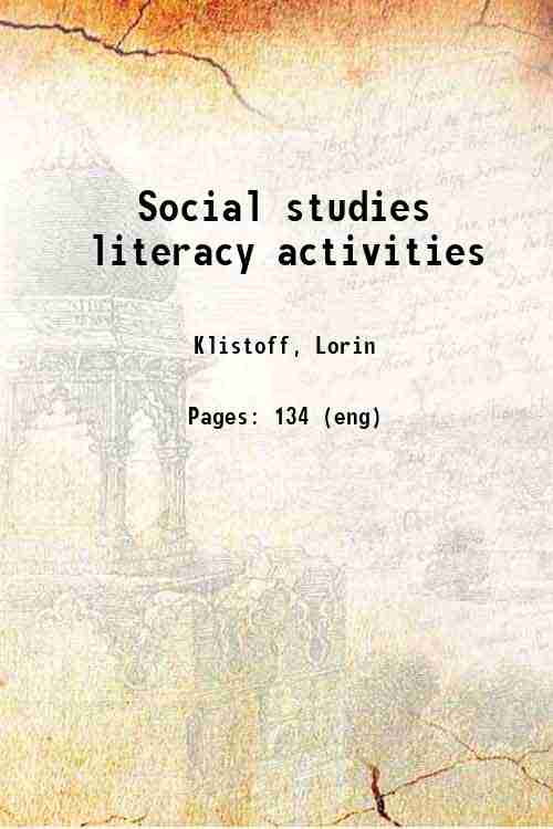 Social studies literacy activities 
