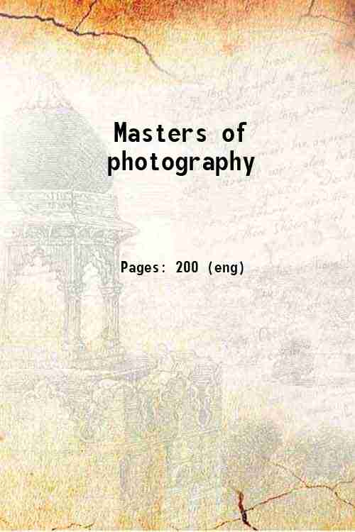 Masters of photography 