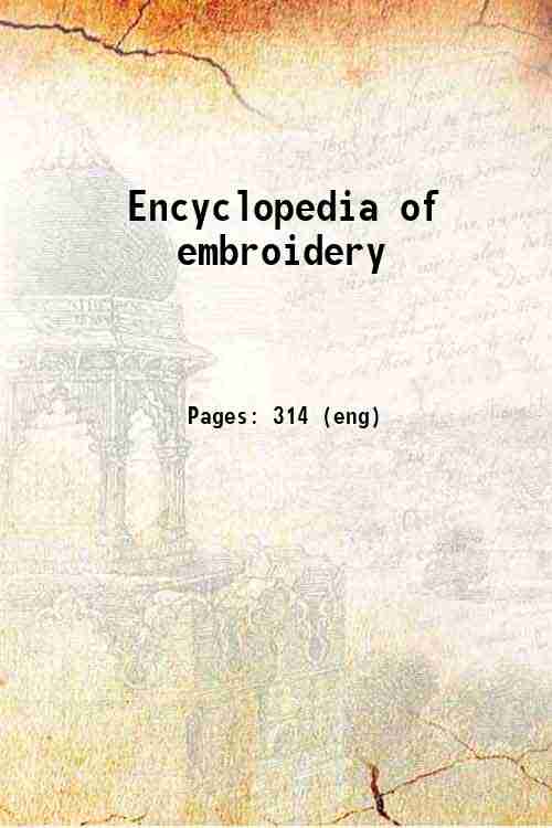 Encyclopedia of embroidery 
