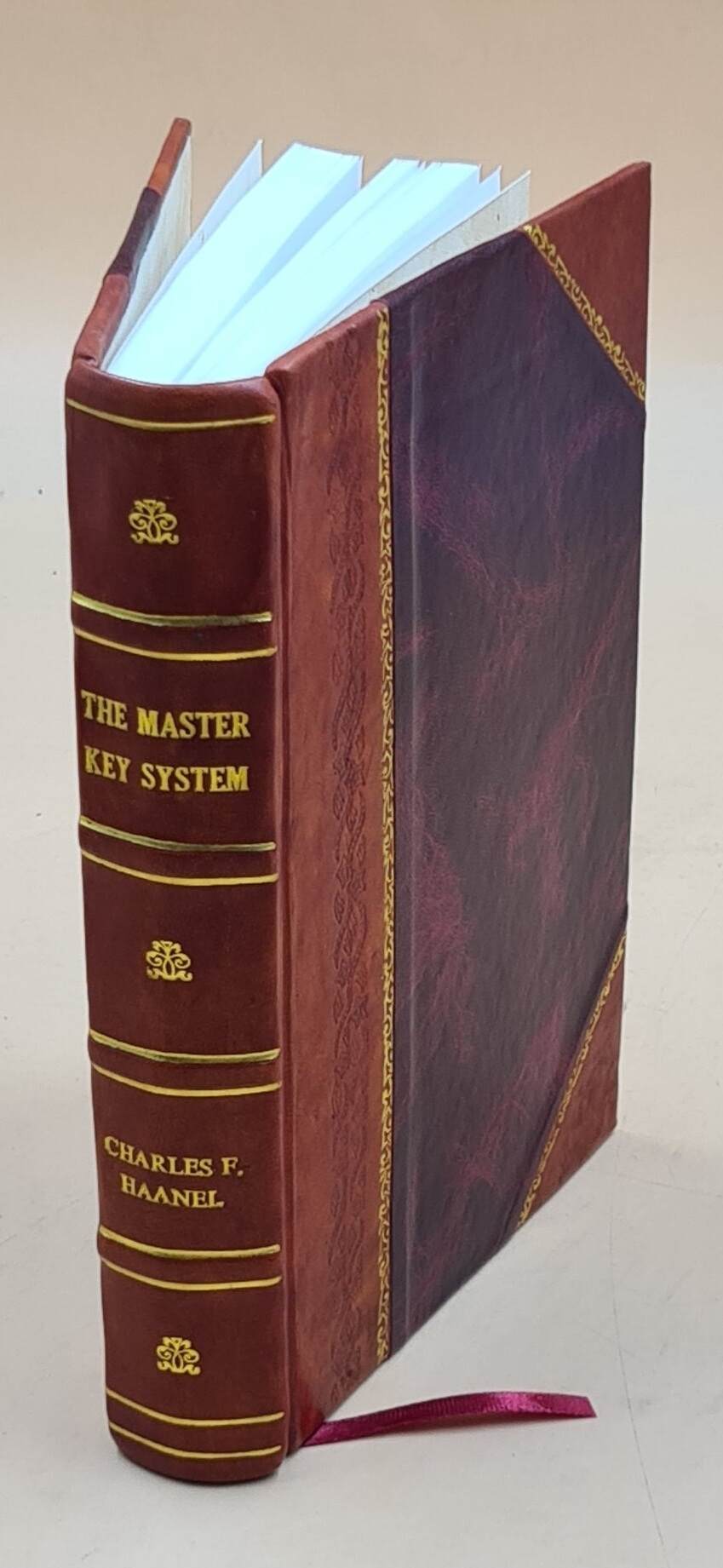 The master key system in twenty - four parts with questionnaire and glossary 1919 [Leather Bound]