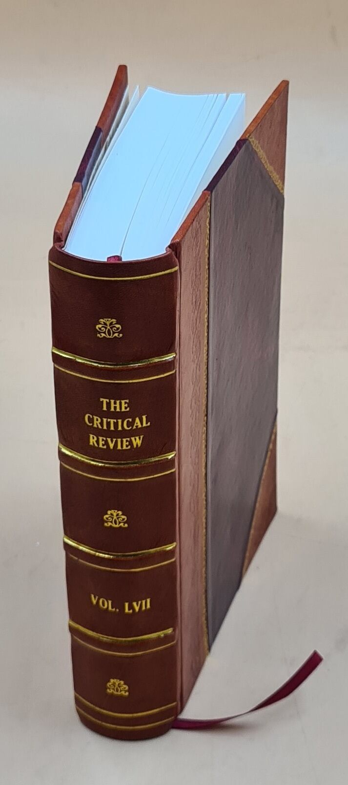 The Critical review or Annals of literature Volume 57 1783 [Leather Bound]